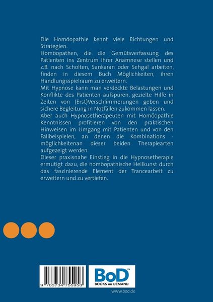 Produktbild: Hypnose in der Hom&ouml;opathischen Praxis