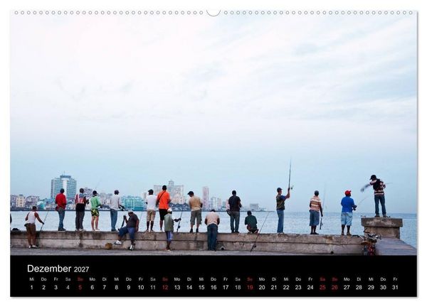 Produktbild: Havanna - Ansichten einer bemerkenswerten Stadt (hochwertiger Premium Wandkalender 2027 DIN A2 quer), Kunstdruck in Hochglanz