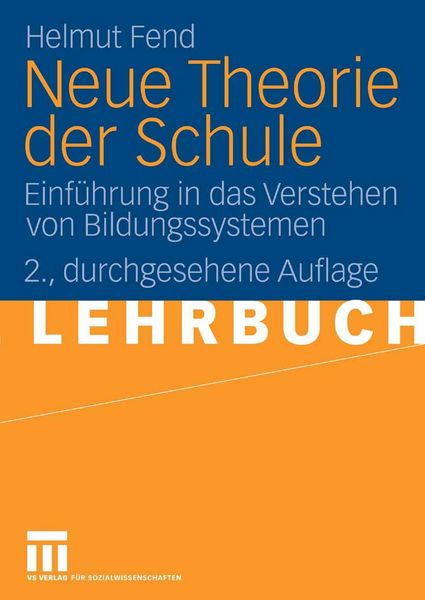 Produktbild: Neue Theorie der Schule