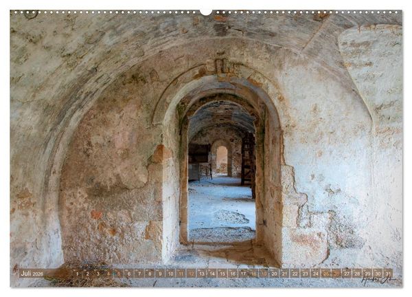 Produktbild: Lostplaces Stille Orte II (hochwertiger Premium Wandkalender 2026 DIN A2 quer), Kunstdruck in Hochglanz