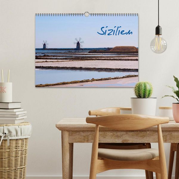 Produktbild: Sizilien (Wandkalender 2026 DIN A3 quer), CALVENDO Monatskalender