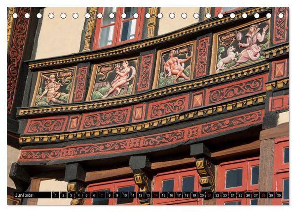 Produktbild: Hildesheimer Ansichten (Tischkalender 2026 DIN A5 quer), CALVENDO Monatskalender