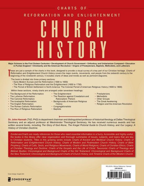 Produktbild: The Charts of Reformation and Enlightenment Church History