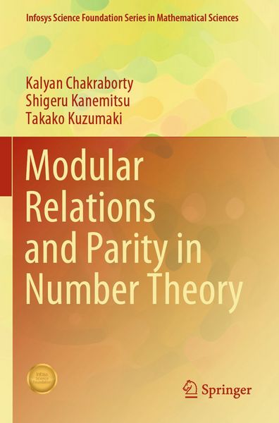 Produktbild: Modular Relations and Parity in Number Theory