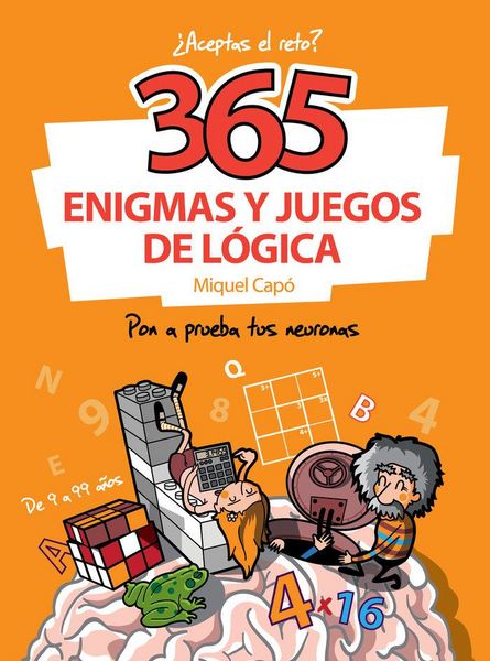 Produktbild: 365 enigmas y juegos de l&oacute;gica