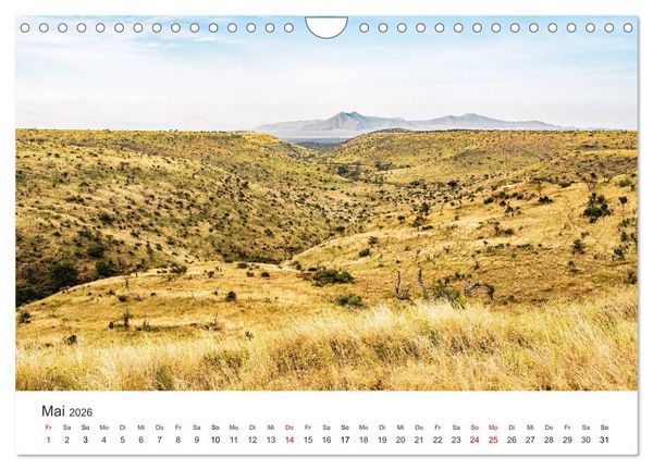 Produktbild: Safari durch Afrika (Wandkalender 2026 DIN A4 quer), CALVENDO Monatskalender