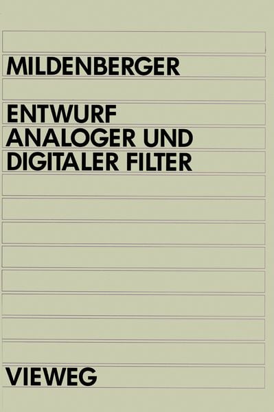 Produktbild: Entwurf analoger und digitaler Filter