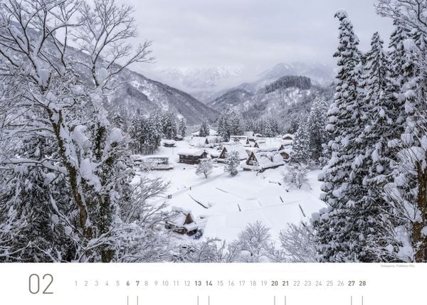 Produktbild: Japan Exklusivkalender 2027