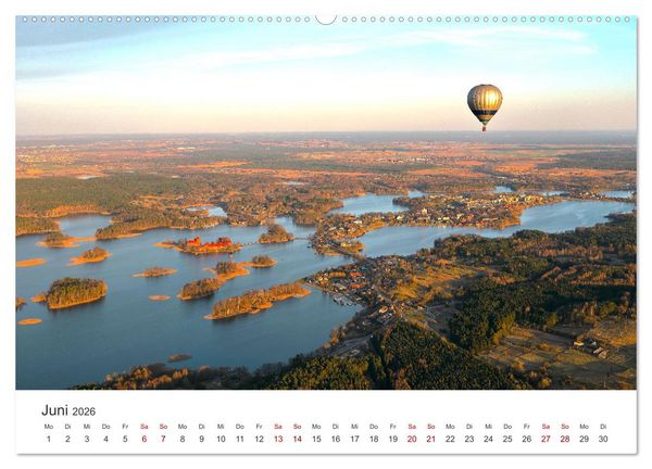 Produktbild: Litauen - Eine unvergessliche Reise ins Baltikum. (hochwertiger Premium Wandkalender 2026 DIN A2 quer), Kunstdruck in Hochglanz