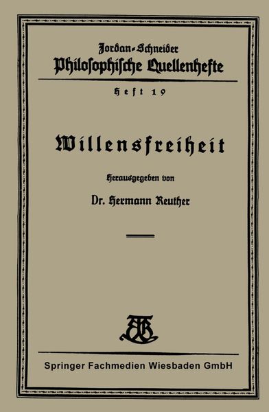 Produktbild: Willensfreiheit