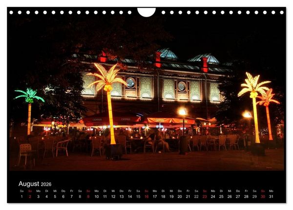 Produktbild: Berlin bei Nacht 2026 (Wandkalender 2026 DIN A4 quer), CALVENDO Monatskalender