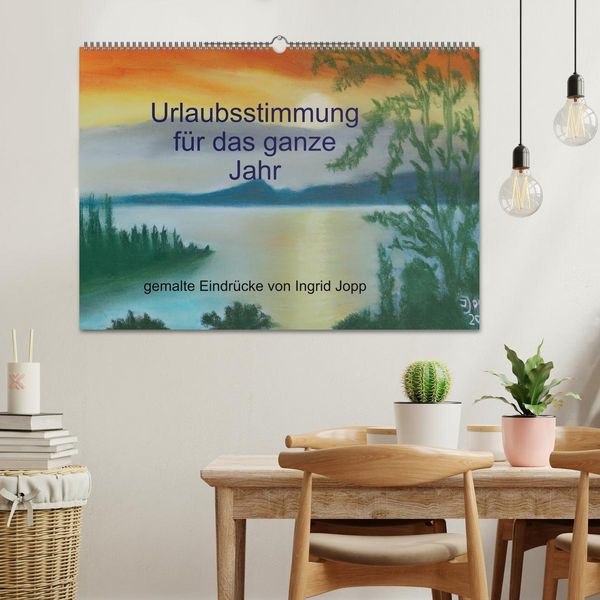 Produktbild: Urlaubsstimmung f&uuml;r das ganze Jahr (Wandkalender 2026 DIN A2 quer), CALVENDO Monatskalender