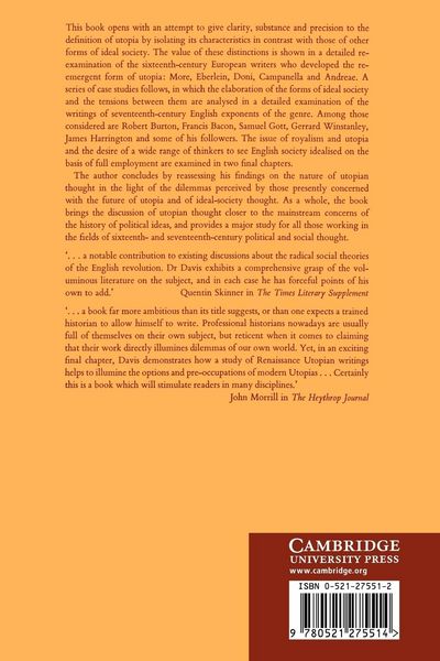 Produktbild: Utopia and the Ideal Society