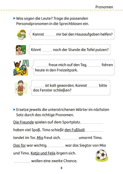 Produktbild: Mein &Uuml;bungsheft Grammatik 4. Klasse