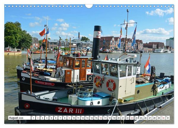 Produktbild: Leer - Perle Ostfrieslands (Wandkalender 2026 DIN A3 quer), CALVENDO Monatskalender