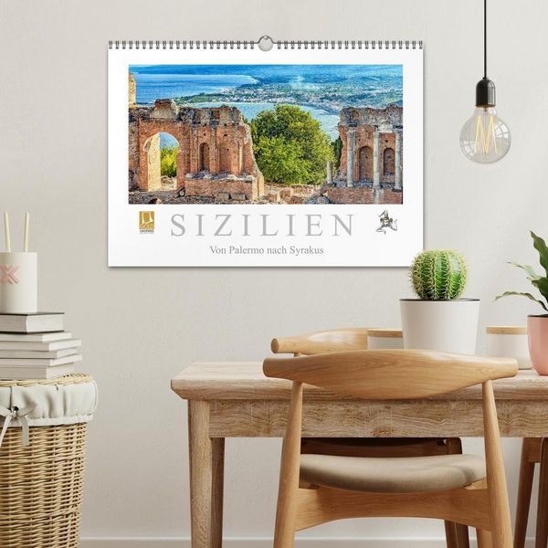 Produktbild: Sizilien - Von Palermo nach Syrakus (Wandkalender 2026 DIN A3 quer), CALVENDO Monatskalender