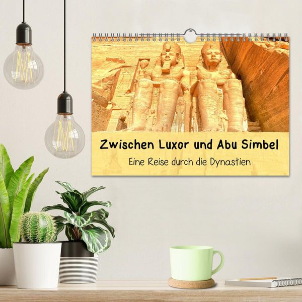 Produktbild: Zwischen Luxor und Abu Simbel - Eine Reise durch die Dynastien (Wandkalender 2026 DIN A4 quer), CALVENDO Monatskalender