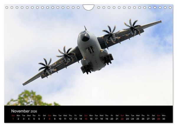 Produktbild: Airbus A400M Atlas (Wall Calendar 2026 DIN A4 landscape), CALVENDO 12 Month Wall Calendar