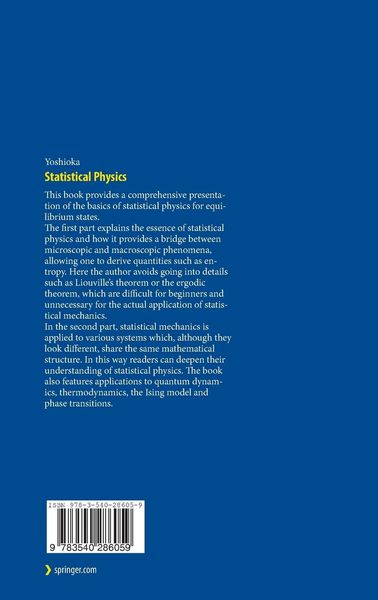 Produktbild: Statistical Physics