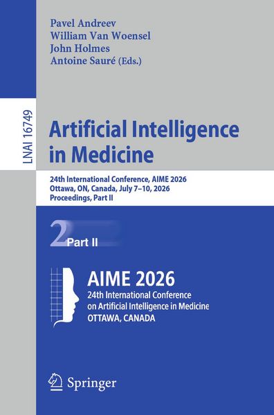 Produktbild: Artificial Intelligence in Medicine