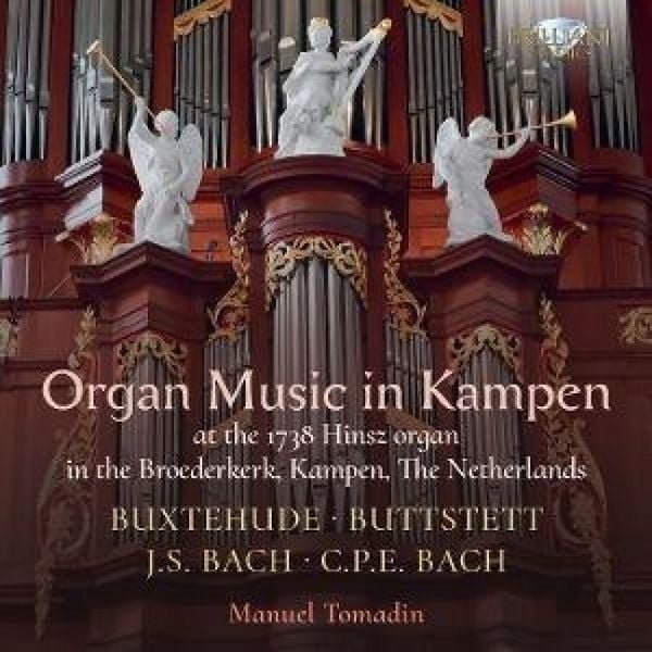 Produktbild: Organ Music in Kampen:Buxtehude,Buttstett
