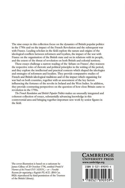 Produktbild: The French Revolution and British Popular Politics