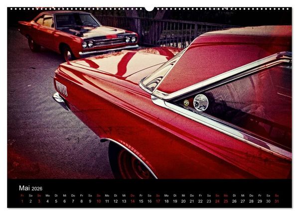 Produktbild: US-Muscle-Cars - Plymouth (Wandkalender 2026 DIN A2 quer), CALVENDO Monatskalender