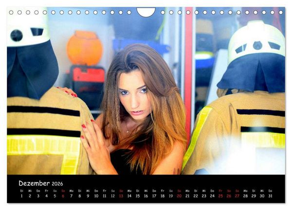Produktbild: Feuerwehrkalender II &ndash; Erotische Fotografien von Thomas Siepmann (Wandkalender 2026 DIN A4 quer), CALVENDO Monatskalender