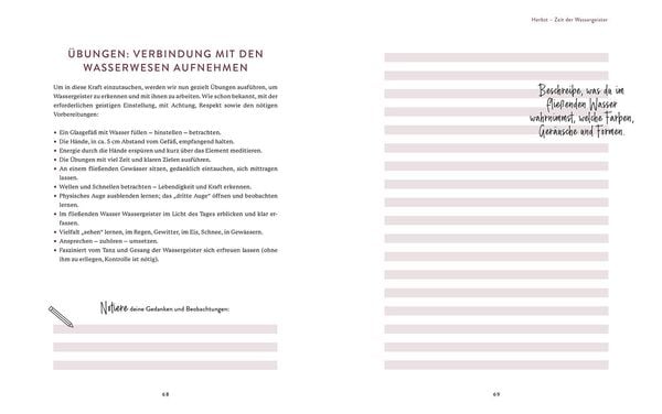 Produktbild: Die Welt der Naturgeister - Das Arbeitsbuch