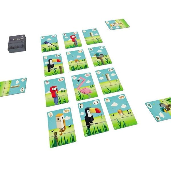 Pegasus BGC36714 - Cubirds, Kartenspiel, Familienspiel