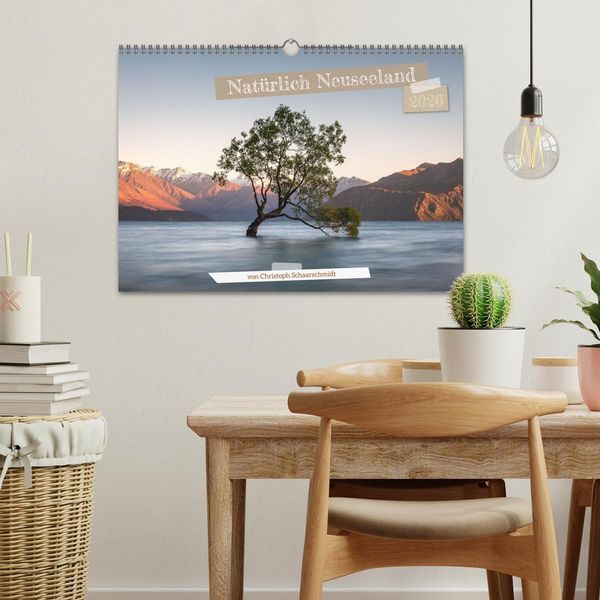 Produktbild: Nat&uuml;rlich Neuseeland (Wandkalender 2026 DIN A3 quer), CALVENDO Monatskalender