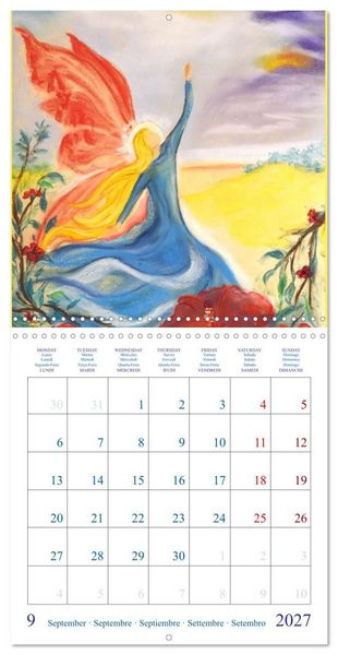 Produktbild: Colorful Fairies (Wall Calendar 2027 12 &times; 12 Inch) CALVENDO 12 Month Wall Calendar