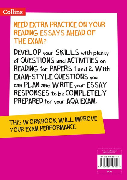 Produktbild: AQA GCSE 9-1 English Language Reading (Papers 1 & 2) Workbook