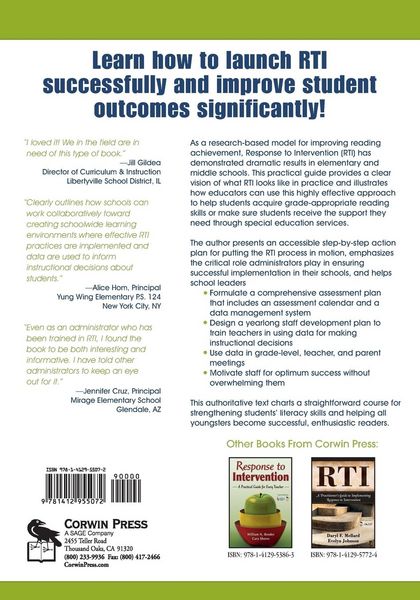 Produktbild: Implementing Response to Intervention