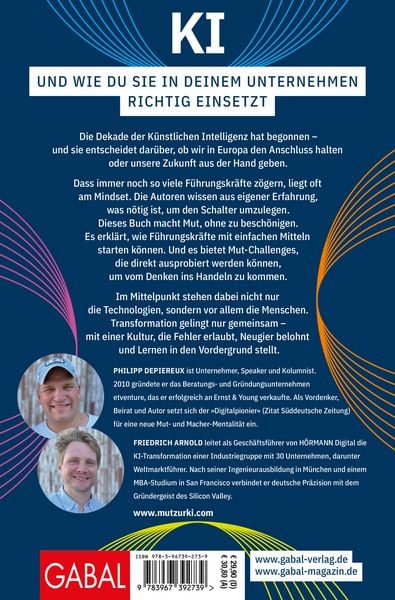 Produktbild: Mut zur KI