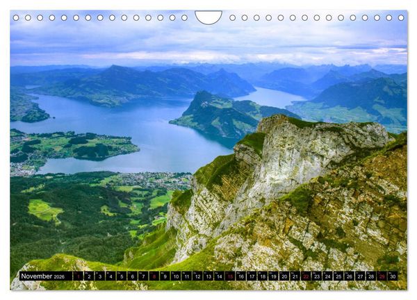 Produktbild: Schweizer Sch&ouml;nheiten (Wandkalender 2026 DIN A4 quer), CALVENDO Monatskalender