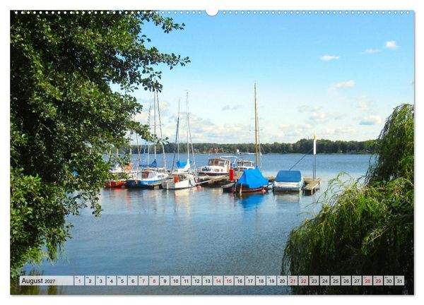 Produktbild: Erholung am See - Die sch&ouml;nsten Seen in Deutschland (hochwertiger Premium Wandkalender 2027 DIN A2 quer), Kunstdruck in Hochglanz