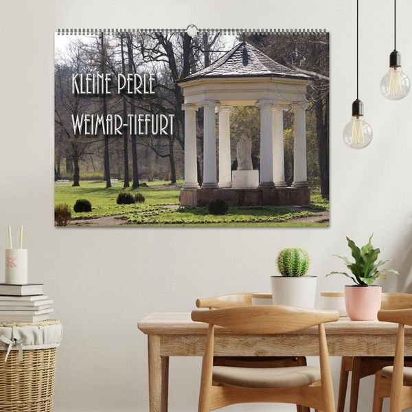 Produktbild: Kleine Perle Weimar-Tiefurt (Wandkalender 2026 DIN A2 quer), CALVENDO Monatskalender