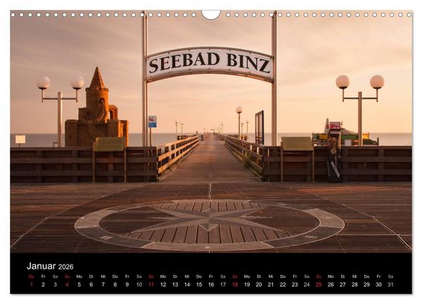 Produktbild: Ostseeinsel R&uuml;gen Impressionen (Wandkalender 2026 DIN A3 quer), CALVENDO Monatskalender