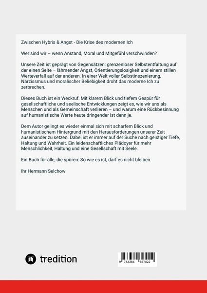 Produktbild: Zwischen Hybris & Angst: Die Krise des modernen Ich Band I
