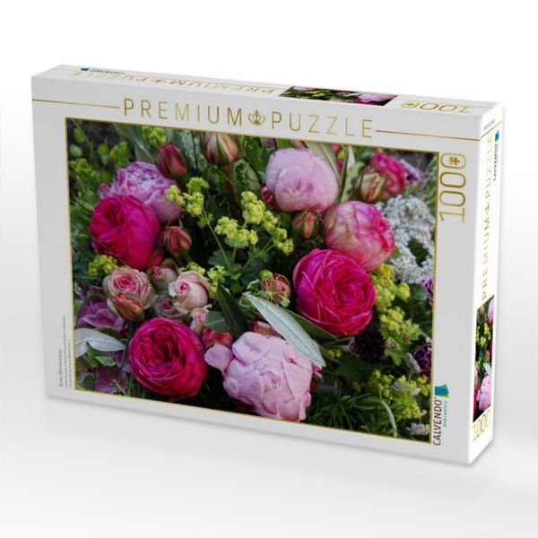 Produktbild: CALVENDO Puzzle Bunter Blumenstrauss | 1000 Teile Lege-Gr&ouml;&szlig;e 64x48cm Foto-Puzzle f&uuml;r gl&uuml;ckliche Stunden