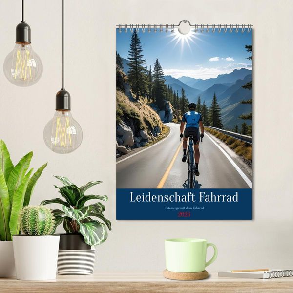 Produktbild: Leidenschaft Fahrrad (Wandkalender 2026 DIN A4 hoch), CALVENDO Monatskalender