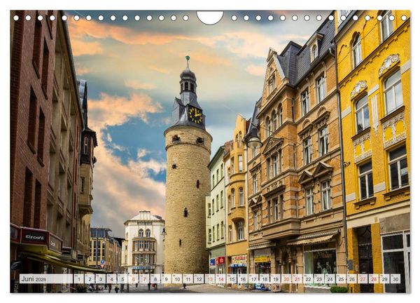 Produktbild: Halle a. d. Saale Impressionen (Wandkalender 2026 DIN A4 quer), CALVENDO Monatskalender