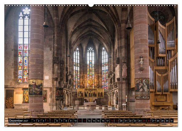 Produktbild: Wunderbares N&uuml;rnberg (Wandkalender 2027 DIN A2 quer), CALVENDO Monatskalender