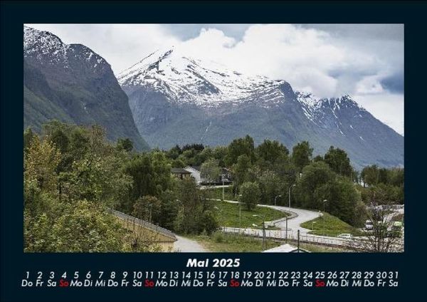 Produktbild: Landschaftskalender 2025 Fotokalender DIN A5