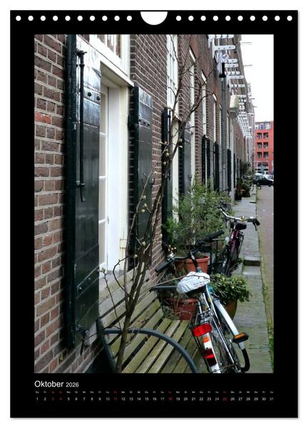 Produktbild: Amsterdam (Wandkalender 2026 DIN A4 hoch), CALVENDO Monatskalender