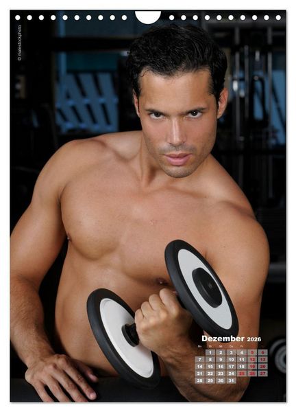 Produktbild: Nachts im Fitness (Wandkalender 2026 DIN A4 hoch), CALVENDO Monatskalender