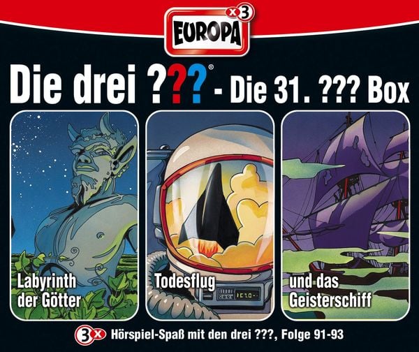 Die drei ??? 31. Box (91-93)