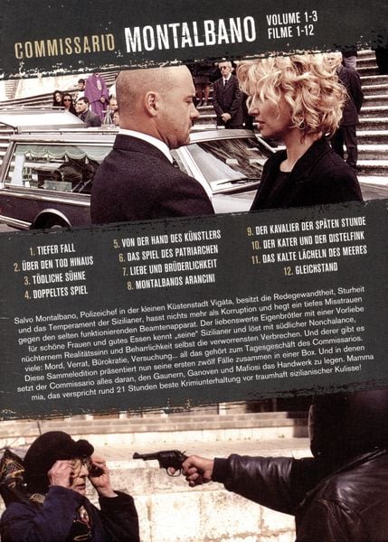 Produktbild: Commissario Montalbano - Sammelbox 1 [12 DVDs]