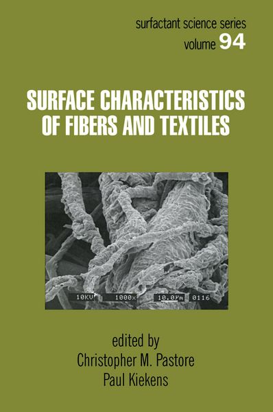 Produktbild: Surface Characteristics of Fibers and Textiles